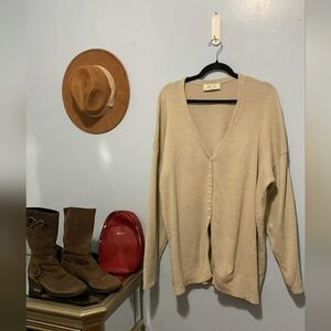 Vintage Tristan Oversized Oatmeal Sweater